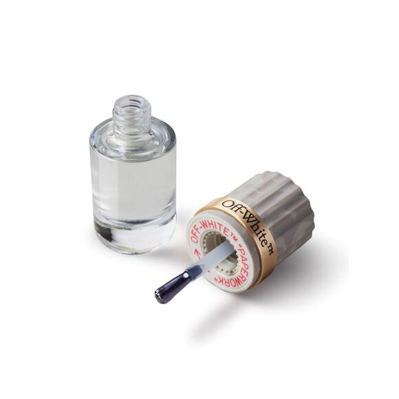 Off White Unisex Color Matter Top Coat Enamel